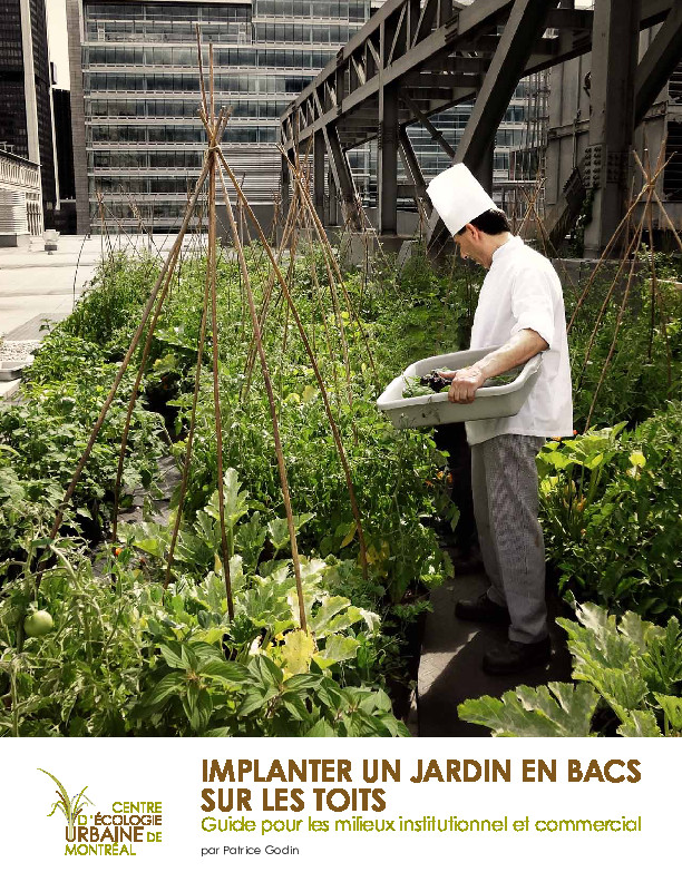 Implanter un jardin sur son toit